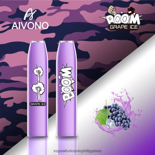 Electronic Cigarette Wholesale - Aivono AIM BOOM 600 Grape Ice X6BJJP359