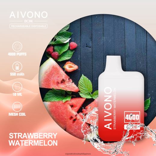 Cheap Vape Philippines - Aivono AIM BOXX 4000 Strawberry Watermelon X6BJJP214