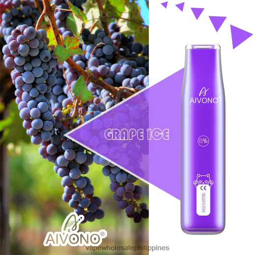 E Cig Wholesale - Aivono AIM CAT 400 Grape Ice X6BJJP337