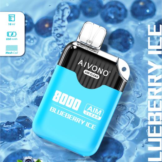 Vape Philippines Price - Aivono AIM CLEAR 8000 Blueberry Ice X6BJJP206