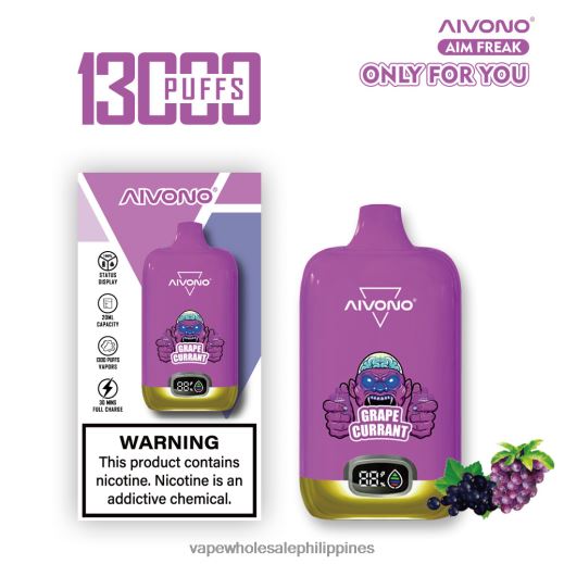 Vape Cheap Online - Aivono AIM FREAK 13000 Grape Currant X6BJJP251