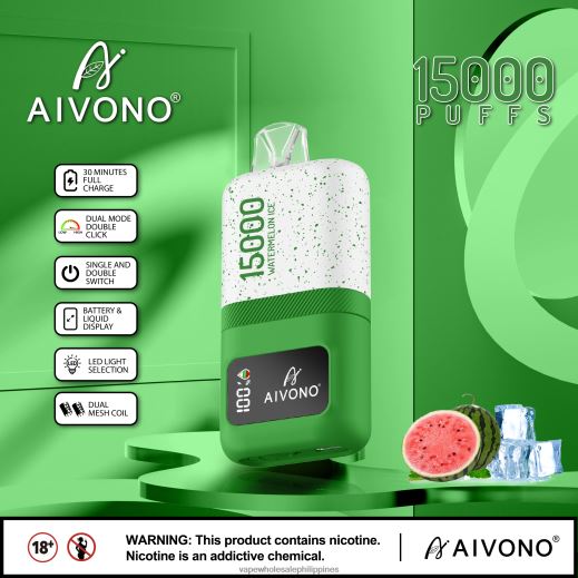 Vape Cheapest Price - Aivono AIM magic 15000 Watermelon Ice X6BJJP70