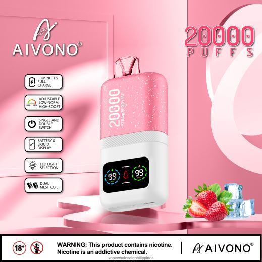 Cheap Vape Philippines - Aivono AIM magic 20000 Strawberry Ice X6BJJP74