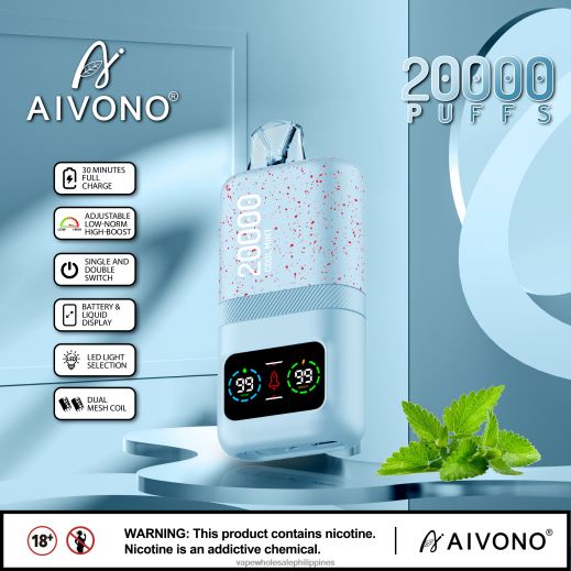 Vape Supplier Manila - Aivono AIM magic 20000 Cool Mint X6BJJP84