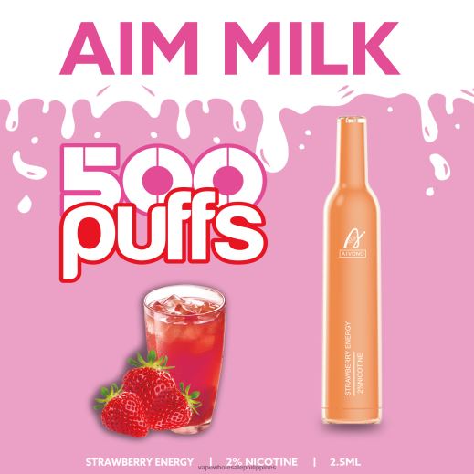 Vape Philippines Price - Aivono AIM MILK 500 Strawberry Energy X6BJJP266