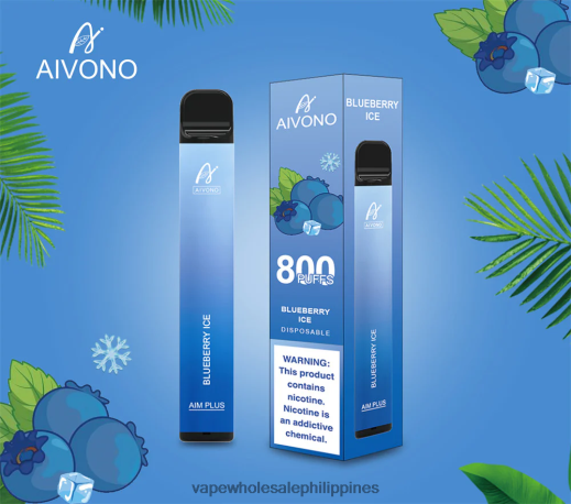 Buy Vape Philippines - Aivono AIM PLUS 800 Blueberry Ice X6BJJP175