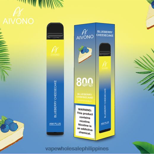 Cheap Vape Philippines - Aivono AIM PLUS 800 Blueberry Cheesecake X6BJJP174