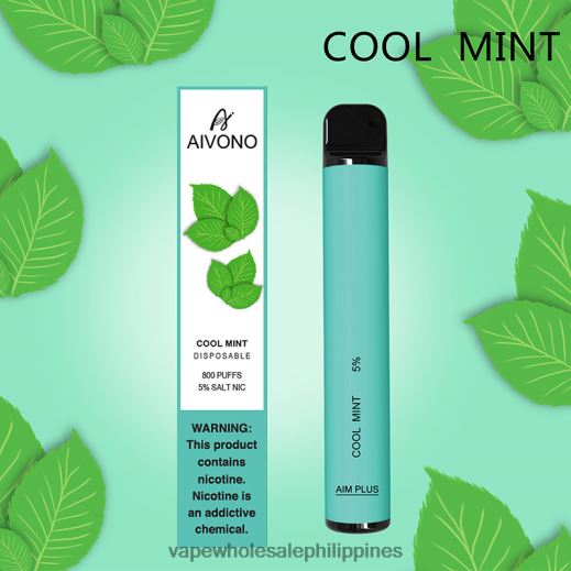 E Cig Wholesale - Aivono AIM PLUS 800 Cool Mint X6BJJP177