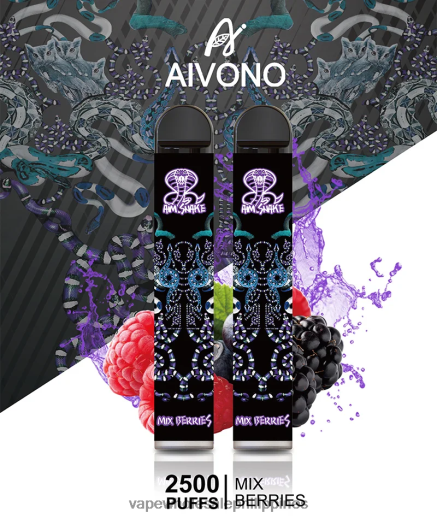 Cheapest Vape Philippines - Aivono AIM SNAKE 2500 Mix Berries X6BJJP312