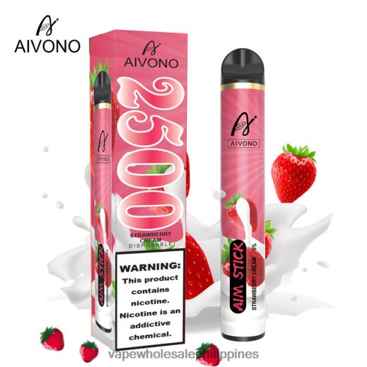 Buy Vape Philippines - Aivono AIM STICK 2500 Strawberry Cream X6BJJP155