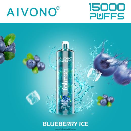 Cheap Vape Philippines - Aivono FATMAN 15000 Blueberry Ice X6BJJP14