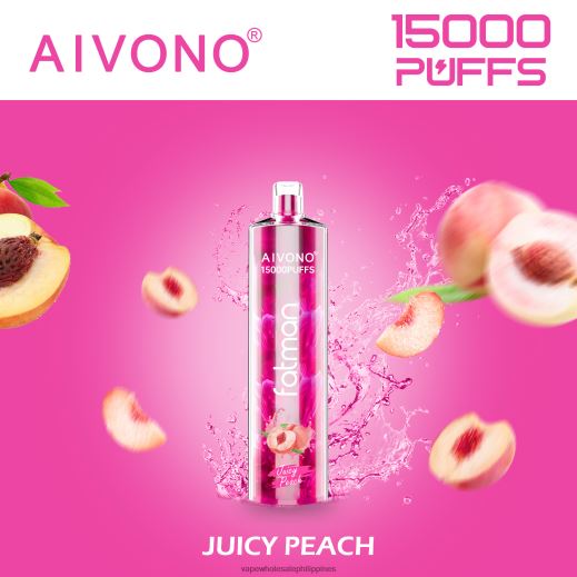 E Cig Wholesale - Aivono FATMAN 15000 Juicy Peach X6BJJP17