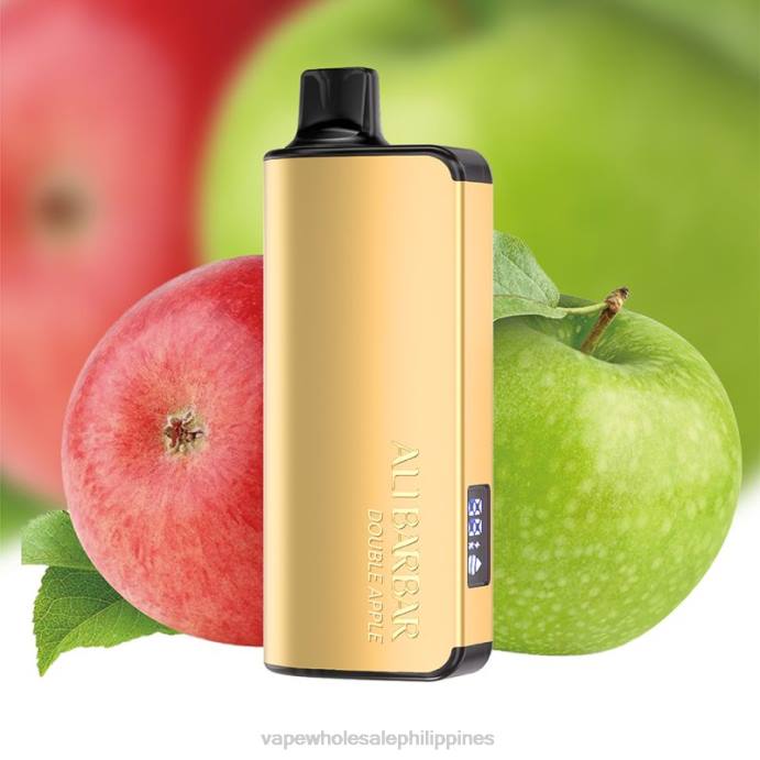 Vape Wholesaler - Alibarbar Ingot 20000 Disposable Vape Double Apple H2HF47