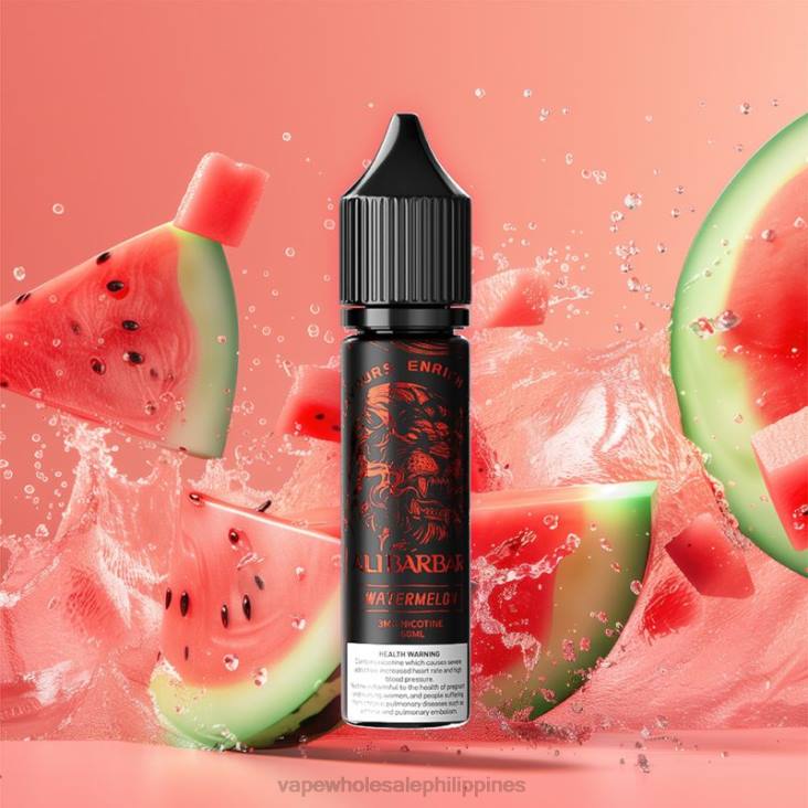 E Cig Wholesale - NFRX17 Alibarbar Hookah Onyx Dock Watermelon