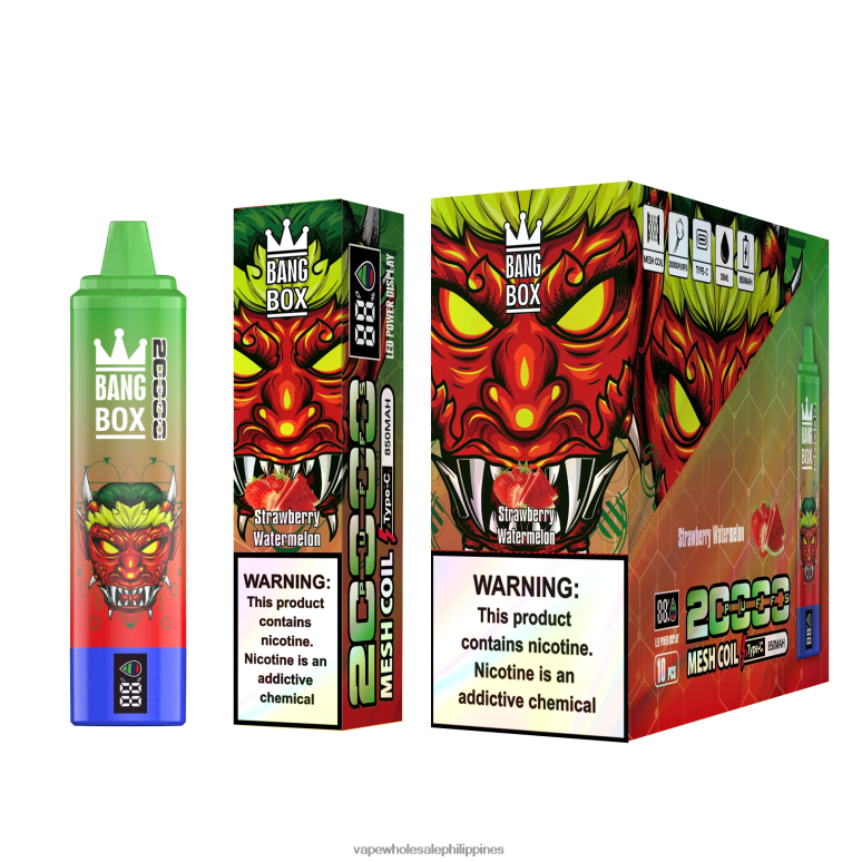 E Cig Wholesale - Bang Box 20000 Strawberry Watermelon BF4RF52