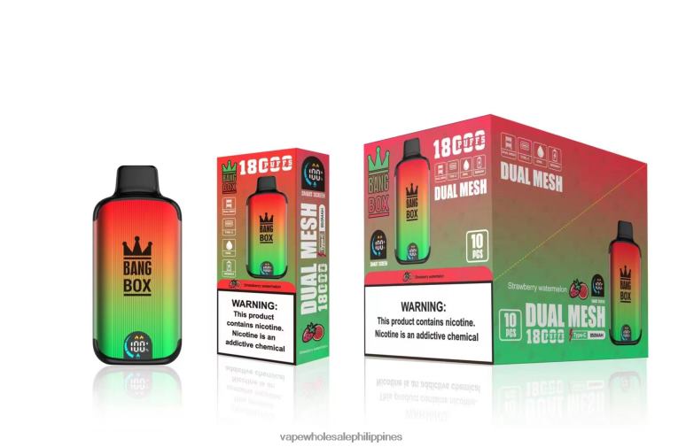 Vape Cheapest Price - Bang Box 18000 puffs Strawberry Watermelon BF4RF88