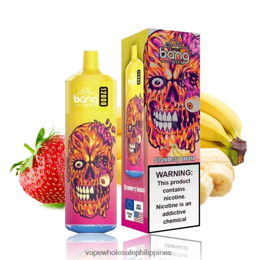 vape supplier manila 2J4240114 Strawberry Banana Bang Box 12000 Puffs