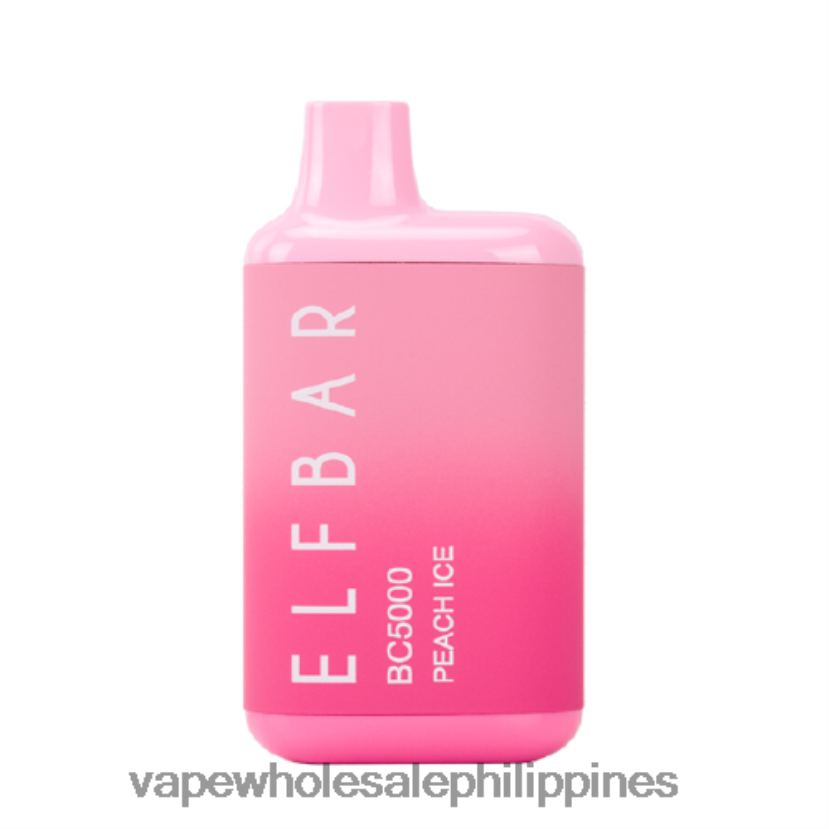 vape wholesale supplier manila 2J4240303 Peach Ice ELFBAR BC5000