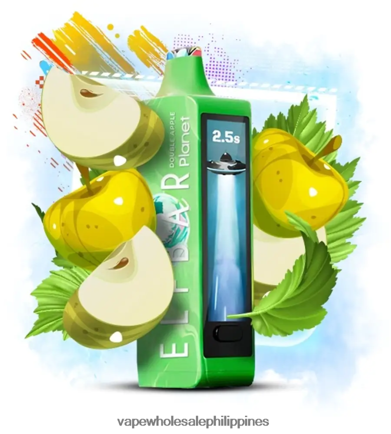 Cheap Vape Philippines - Double Apple Elf Bar Planet 25000 HFN22R14