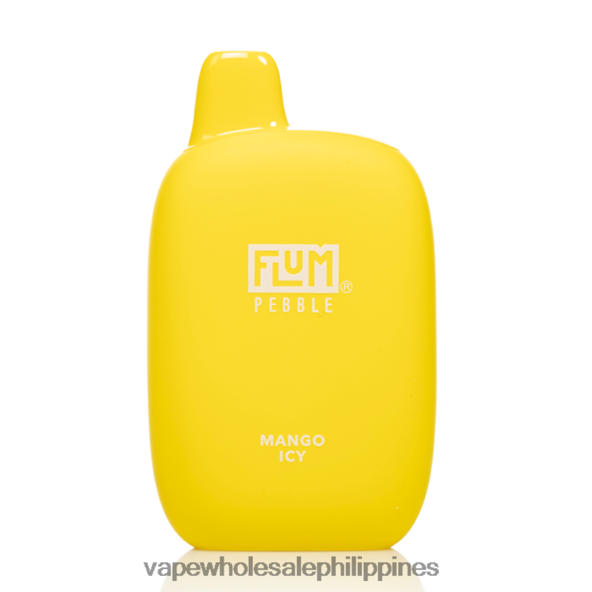 Cheapest Vape Philippines - FLUM PEBBLES 6000 PUFFS Mango Icy 4H80X032