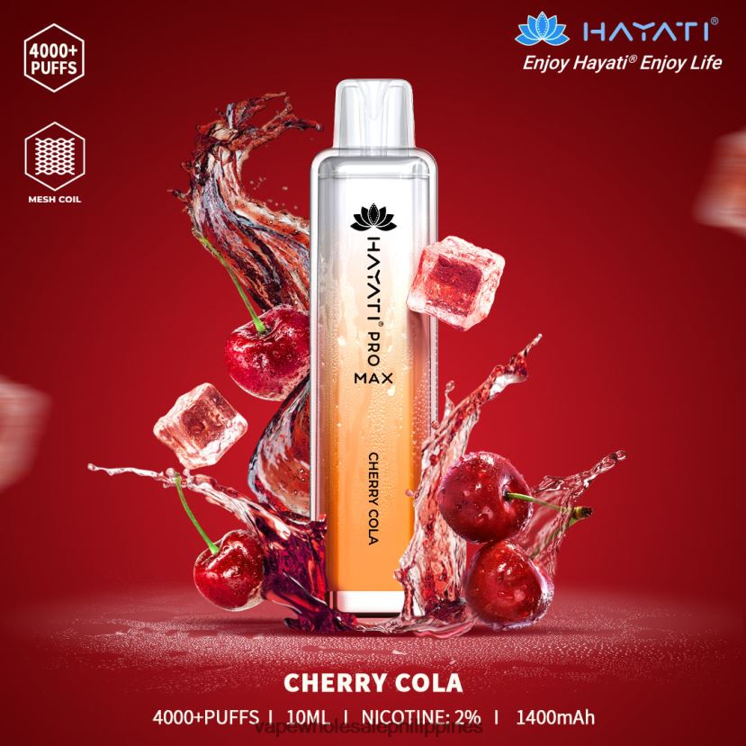 vape supplier manila 2J4240154 Cherry Cola Hayati Pro Max 4000