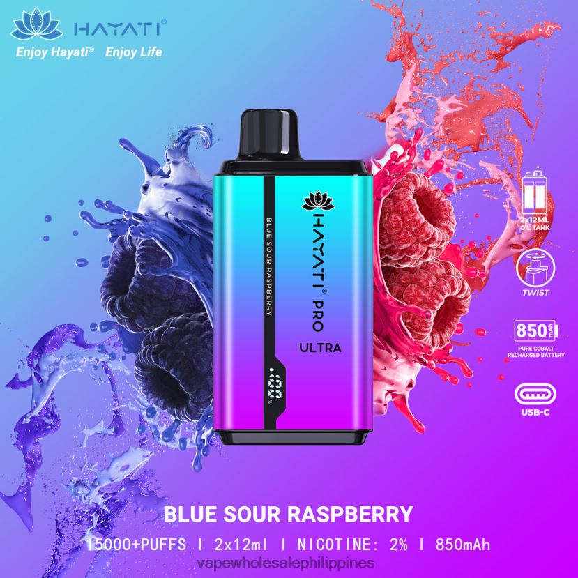 vape cheapest price 2J4240200 Blue Sour Raspberry Hayati Pro Ultra