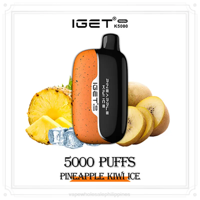 Cheap Vape Philippines - IGET Moon K5000 Pineapple Kiwi Ice 640N14