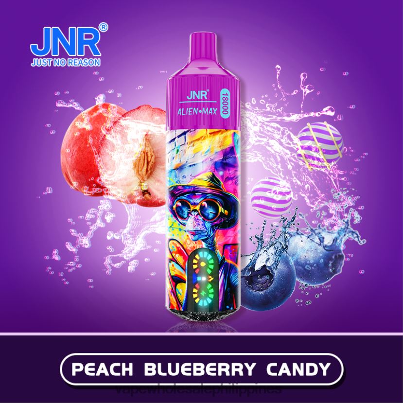 vape cheapest price 2J4240580 Peach Blueberry Candy JNR ALIEN MAX