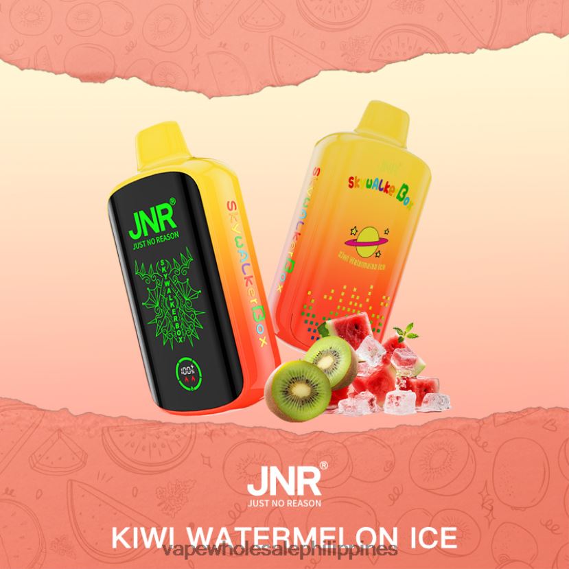 vape wholesaler 2J4240589 Kiwi Watermelon Ice JNR SKYWALKER BOX