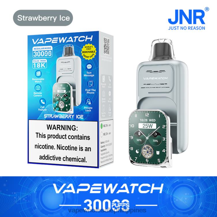 JNR Vape Watch 6LX0P10 Strawberry Ice vape cheapest price