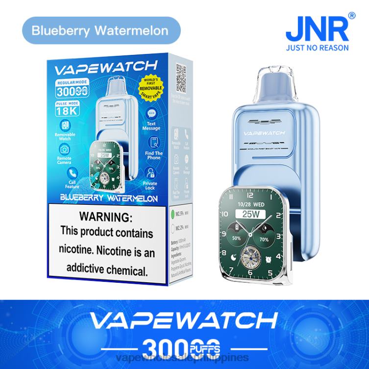 JNR Vape Watch 6LX0P4 Blueberry Watermelon vape supplier manila