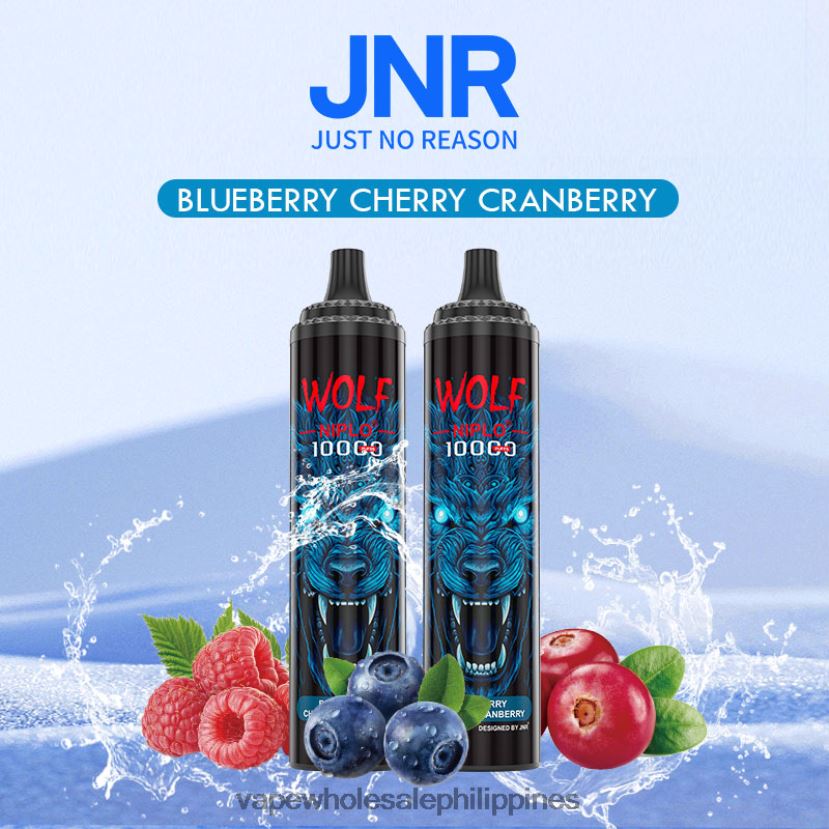 vape cheapest price 2J4240760 Blueberry Cherry Cranberry JNR WOLF NIPLO