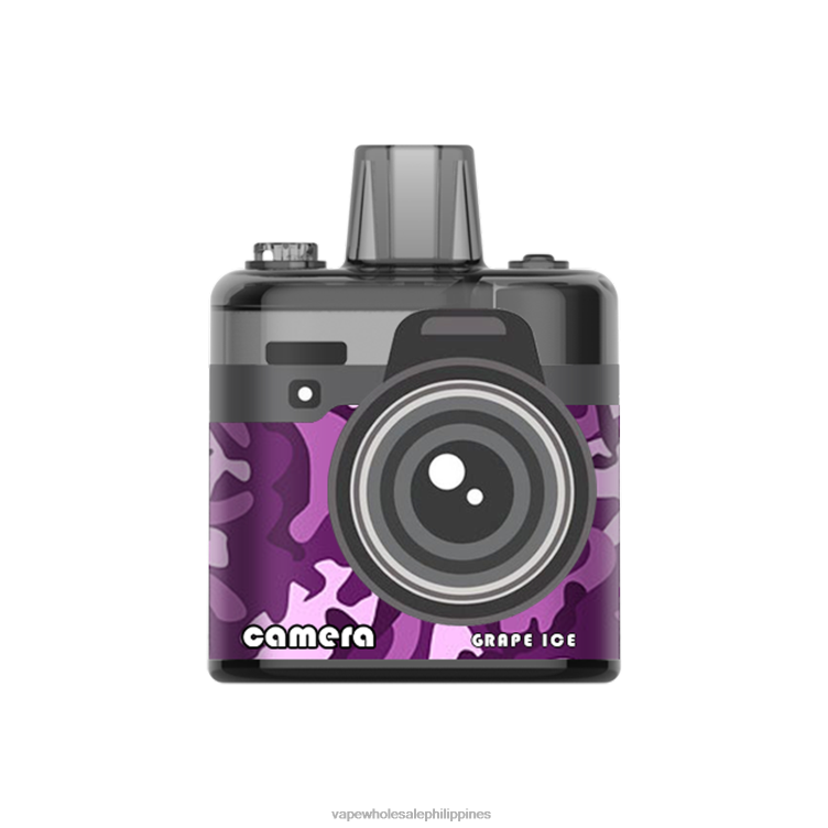 Cheapest Vape Philippines - Grape Ice LAVIE Camera 8000 Puffs 2DTH2172