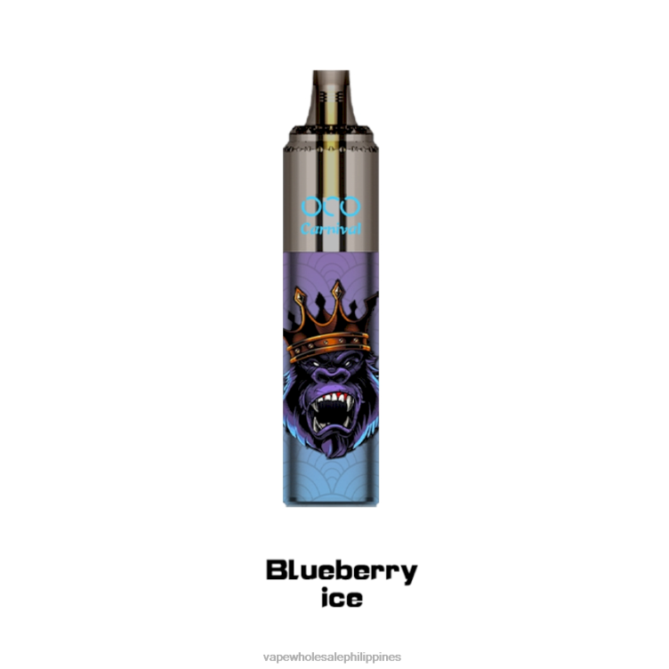 Vape Wholesaler - Blueberry Ice LAVIE OCO Carnival 10000 Puffs 2DTH2349