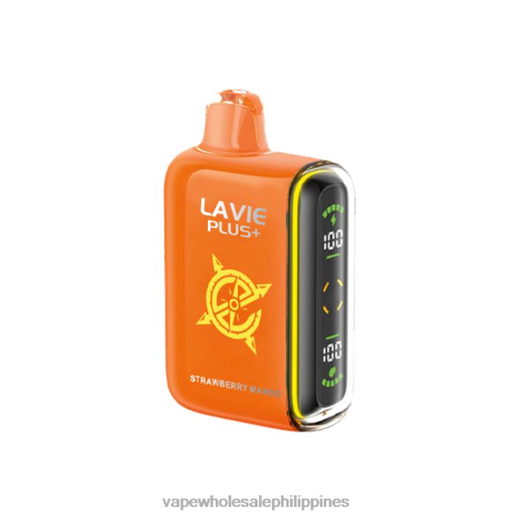 E Cig Wholesale - Strawberry Mango LAVIE PLUS 15000 Puffs 2DTH297