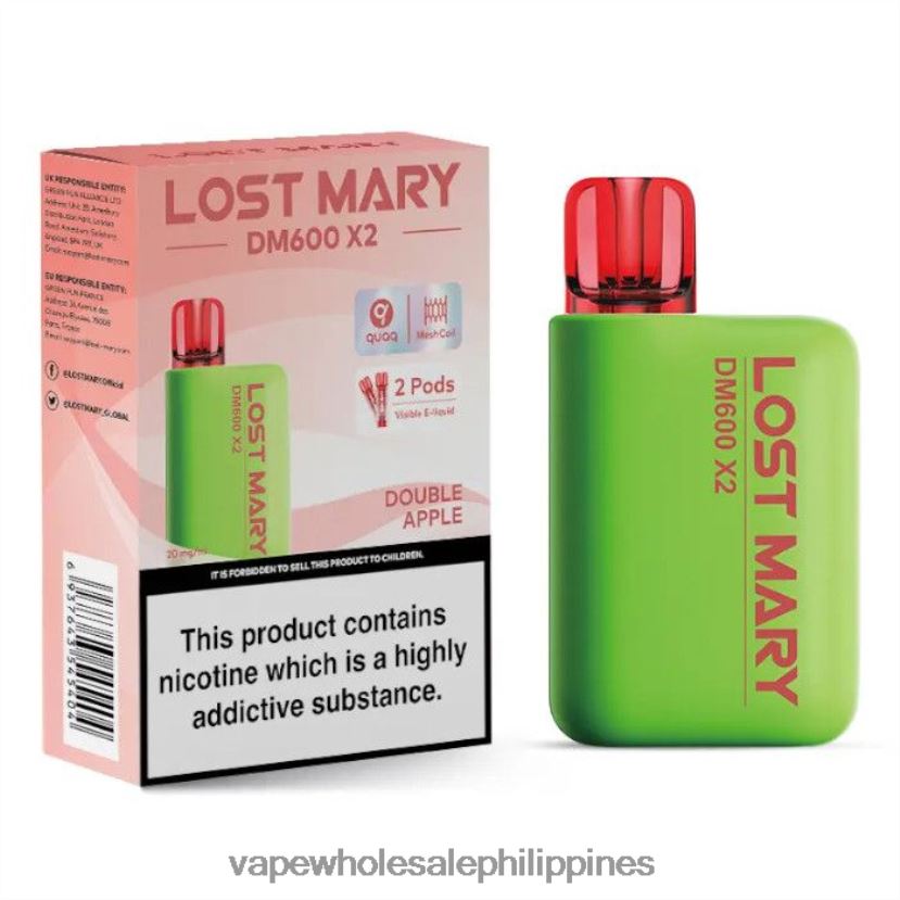 vape wholesale philippines 2J4240471 Double Apple LOST MARY DM600 X2