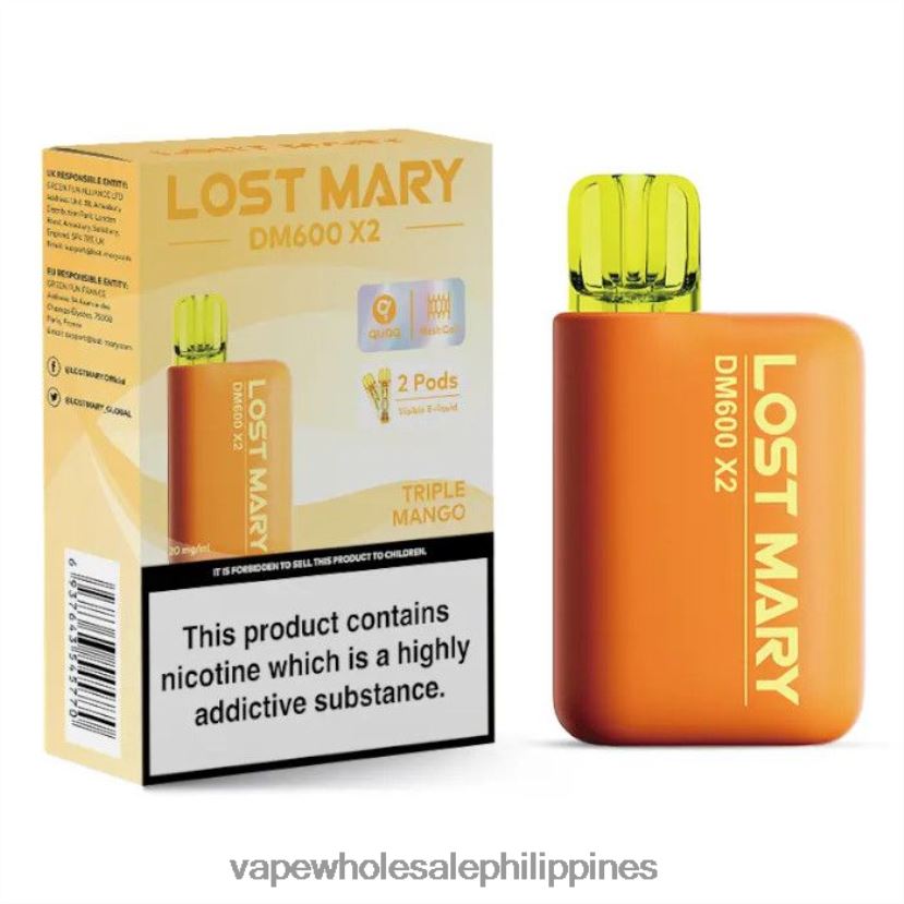 vape wholesale philippines 2J4240481 Triple Mango LOST MARY DM600 X2