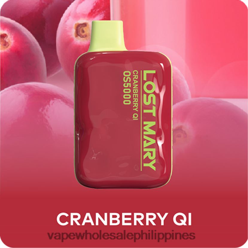 vape cheapest price 2J4240490 Cranberry QI LOST MARY OS5000