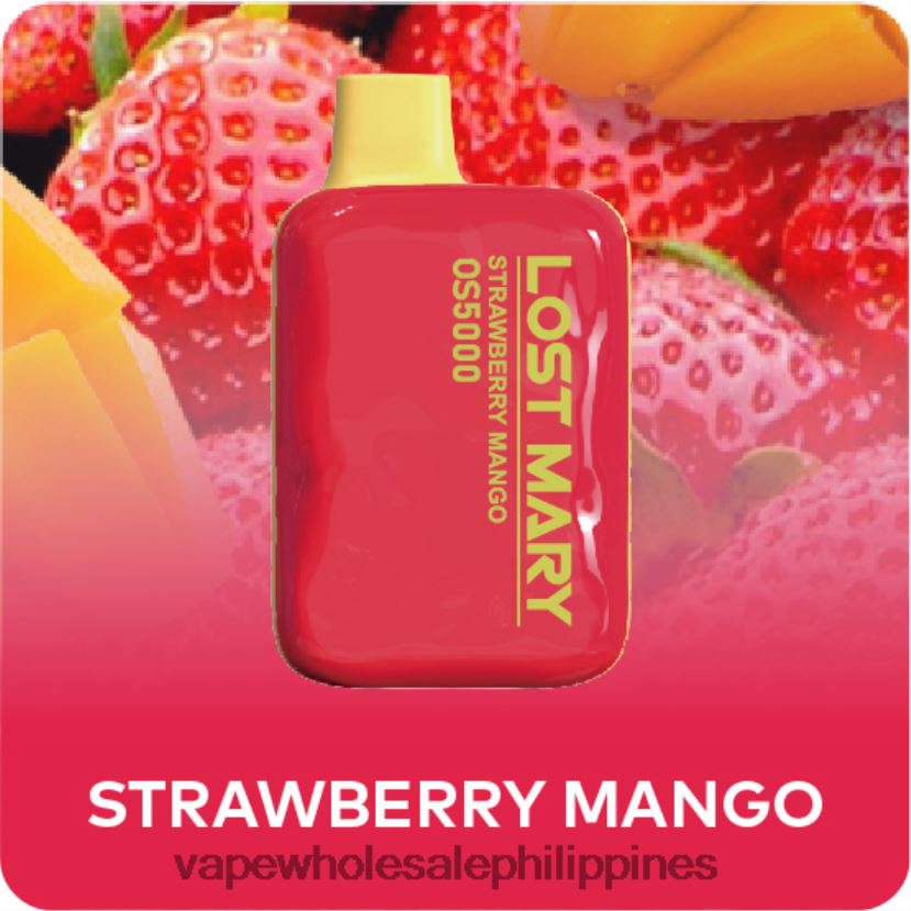 vape cheapest price 2J4240500 Strawberry Mango LOST MARY OS5000