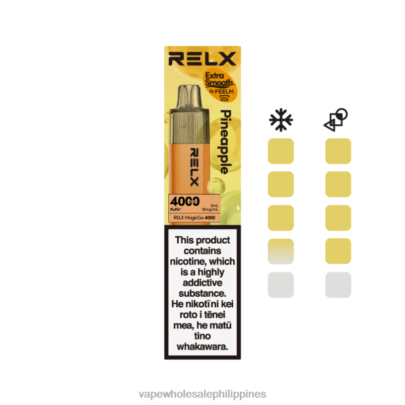 Vape Wholesale Philippines - Pineapple RELX MagicGo 4000 Disposable Vape ZFT441