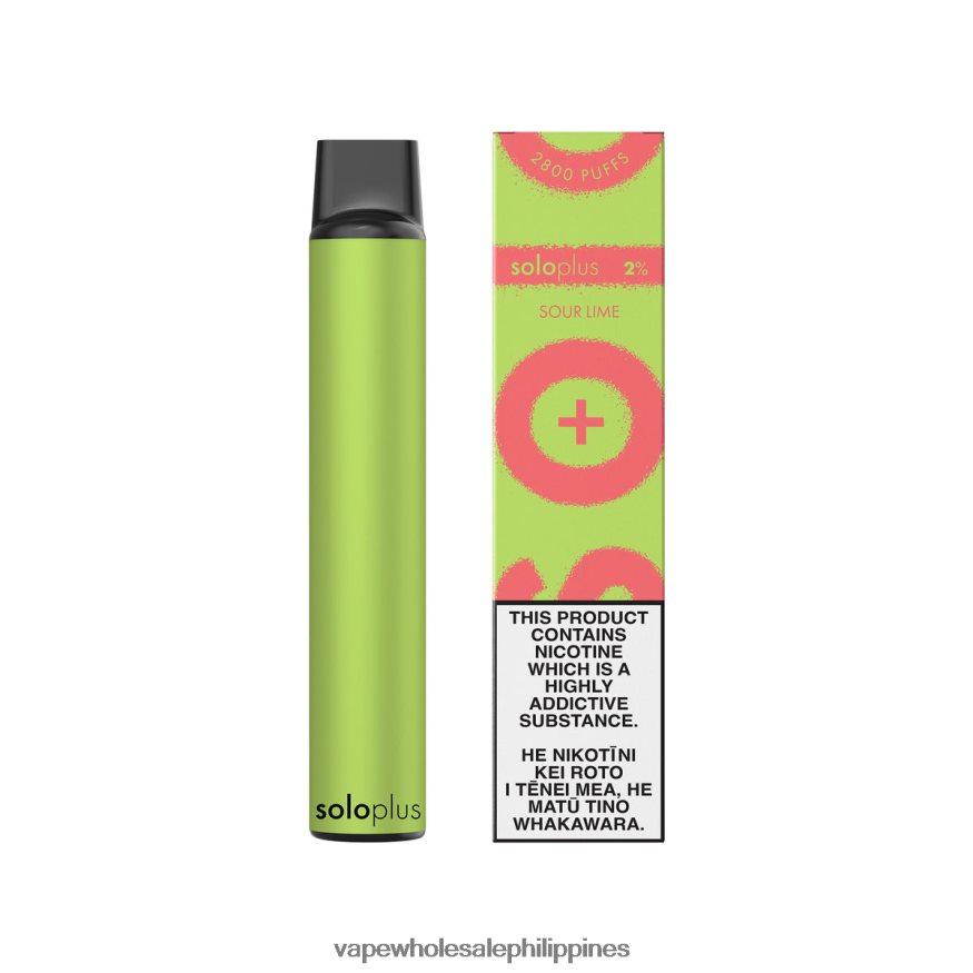 Cheap Vape Philippines - Solo Plus Disposable Vape Sour Lime DVB2H434