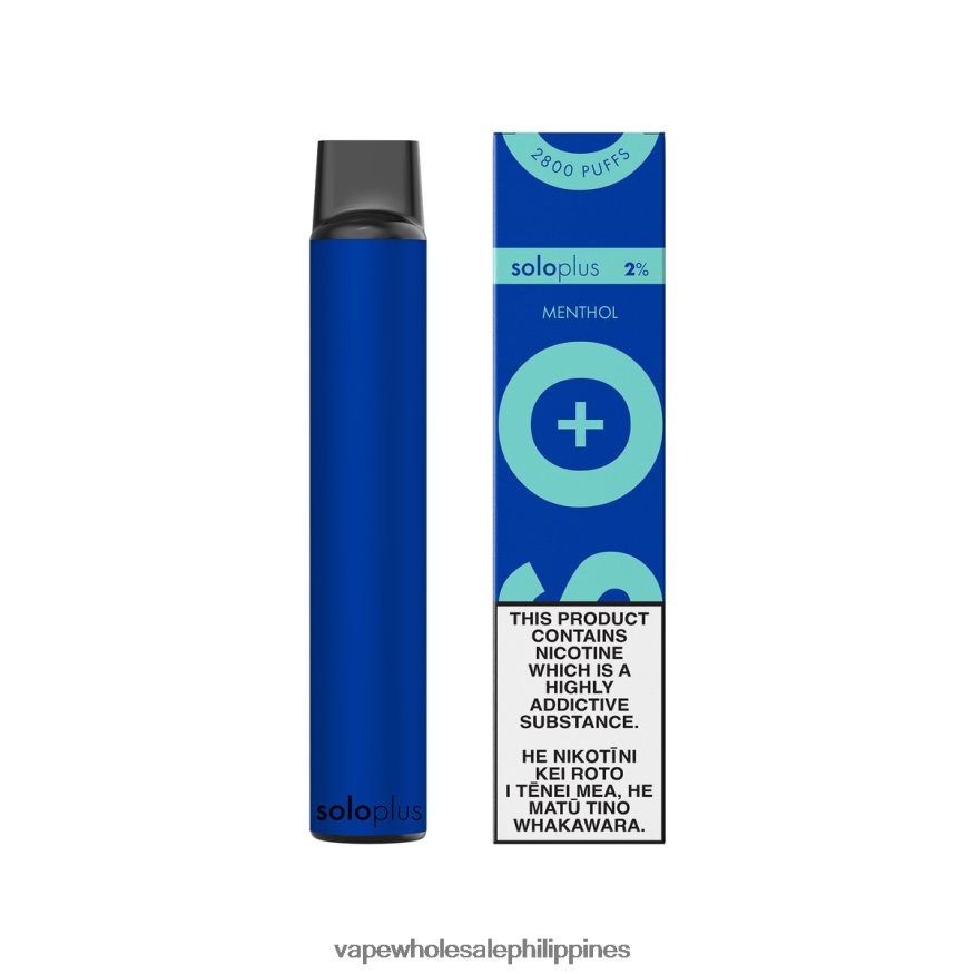 Cheapest Vape Philippines - Solo Plus Disposable Vape Menthol DVB2H432