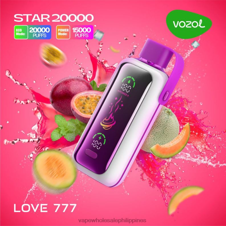 Cheapest Vape Philippines - LOVE 777 VOZOL STAR 20000 LD08L12