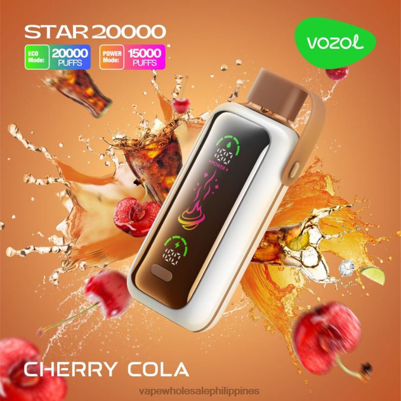 Vape Philippines Price - CHERRY COLA VOZOL STAR 20000 LD08L6