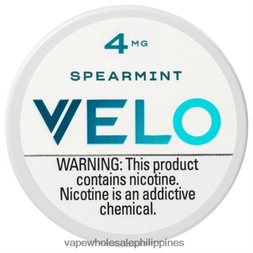 vape cheapest price 2J424040 Spearmint VELO Nicotine Pouch 4mg