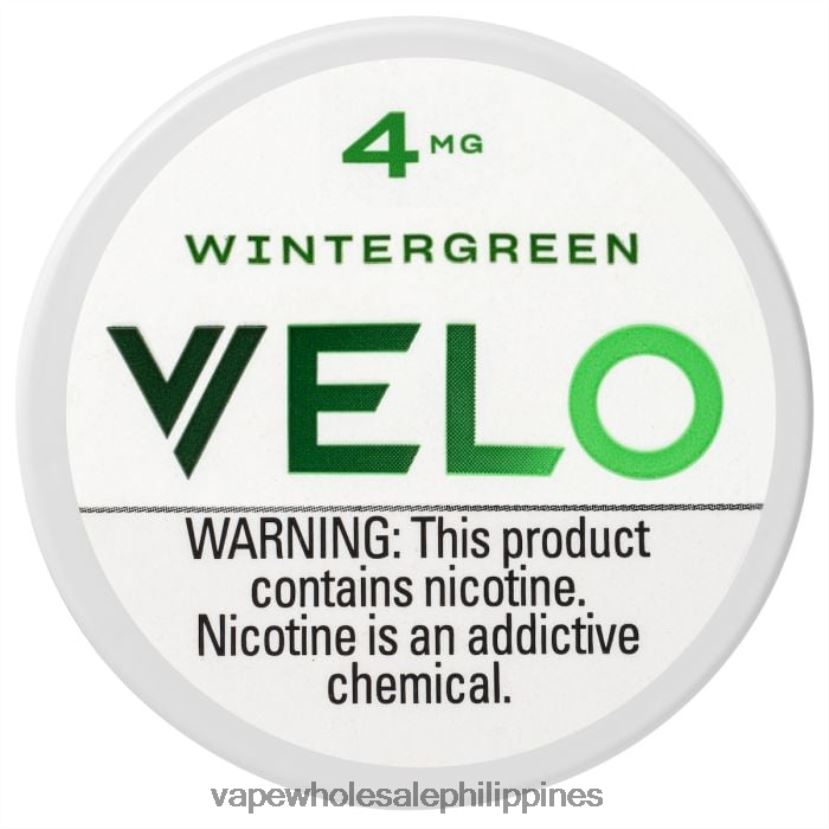 vape store davao city 2J424038 Wintergreen VELO Nicotine Pouch 4mg