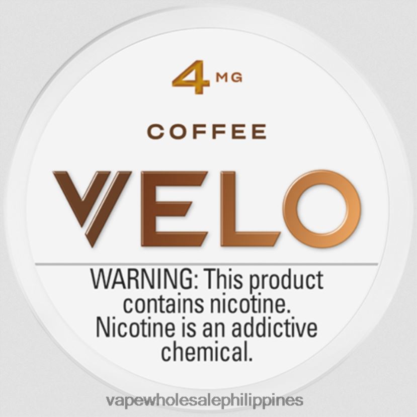 vape wholesale supplier manila 2J424043 Coffee VELO Nicotine Pouch 4mg