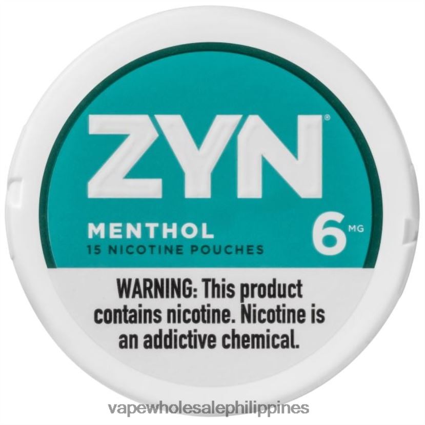 vape wholesale supplier manila 2J424023 Menthol ZYN Nicotine Pouch 6mg