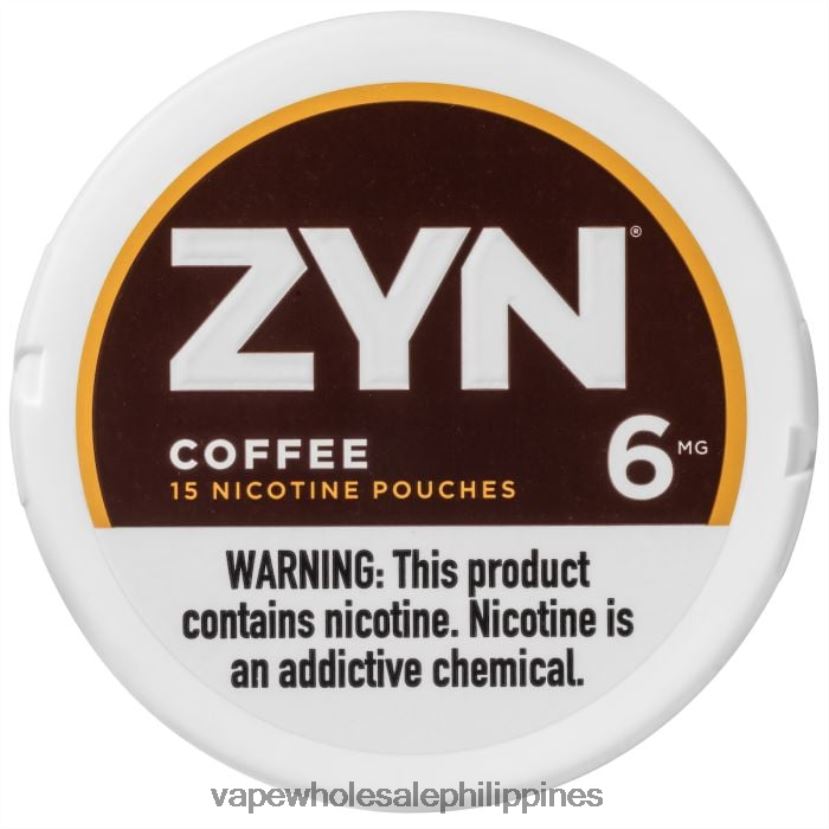 vape wholesale supplier philippines 2J424022 Coffee ZYN Nicotine Pouch 6mg