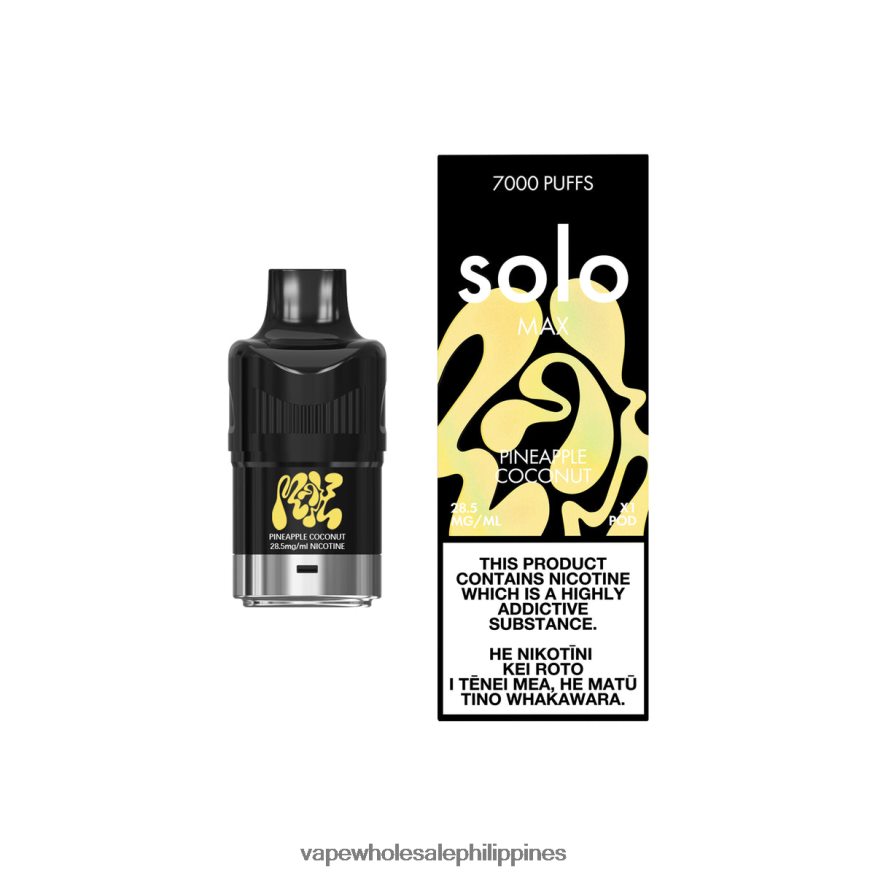 Buy Vape Philippines - Solo MAX Pod Pineapple Coconut DVB2H475